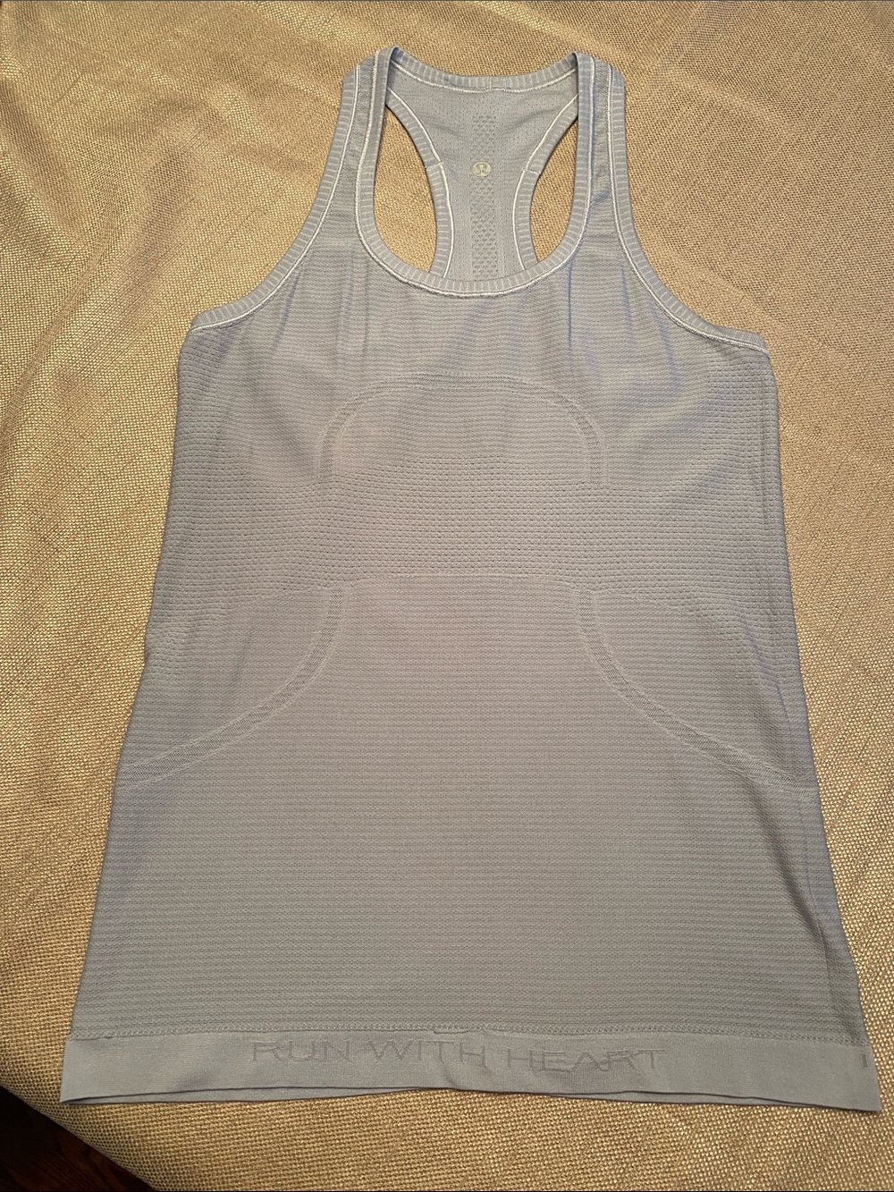 Lululemon blue tank top 6